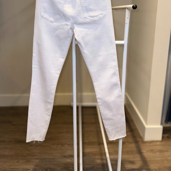 PISTOLA: NWT, Audrey Mid Rise "Aspen", Color - White, Size - 26, MSRP - $108 - Picture 4 of 5